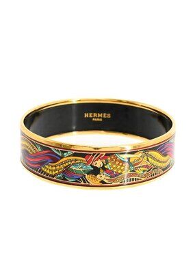 Hermes Bangle Enamel GM Bracelet
